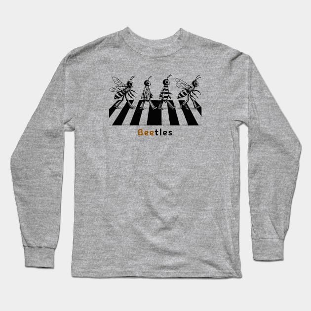 Beetles Long Sleeve T-Shirt by Ken Savana